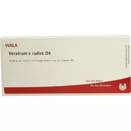 VERATRUM E radice D 4 Ampollas, 10X1 ml