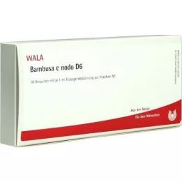 BAMBUSA E NODO D 6 Ampollas, 10X1 ml