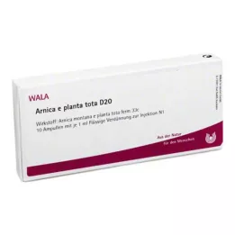 ARNICA E Planta tota D 20 Ampollas, 10X1 ml