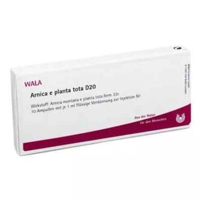 Árnica E Planta tota D 20 ampollas, 10X1 ml