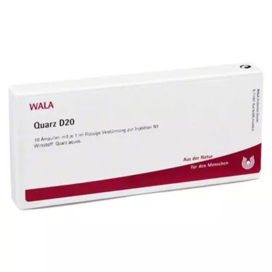 QUARZ D 20 Ampollas, 10X1 ml