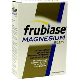 FRUBIASE MAGNESIUM Plus Comprimidos Efervescentes, 20 uds