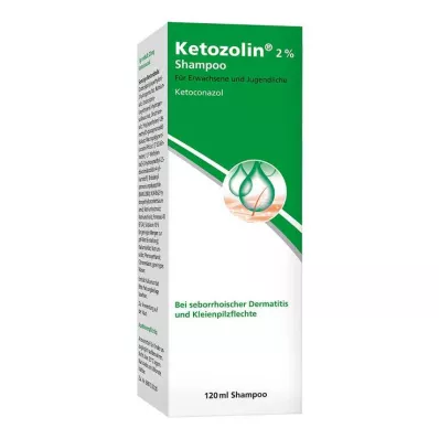 KETOZOLIN Champú al 2%, 120 ml
