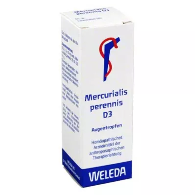 MERCURIALIS PERENNIS D 3 gotas oftálmicas, 10 ml MERCURIALIS PERENNIS D 3 gotas oftálmicas, 10 ml