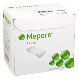 MEPORE Apósito estéril 7x8 cm, 55 uds