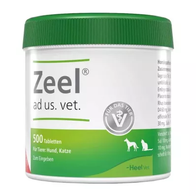 Zeel y nosotros.veterinario.Tabletas, 500 piezas