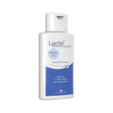 LACTEL Champú No.5 hipoalergénico, 200 ml LACTEL Champú No.5 hipoalergénico, 200 ml