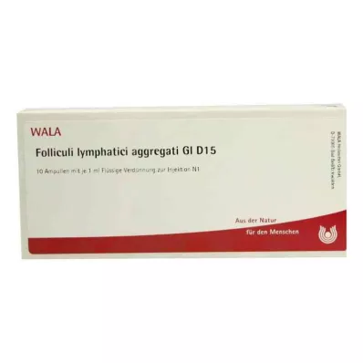 FOLLICULI LYMPHATICI aggregati GL D 15 ampollas, 10X1 ml