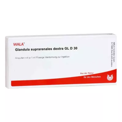 Glándula suprarrenal.Ampollas Dextra Gl D30 (10x1 ml)