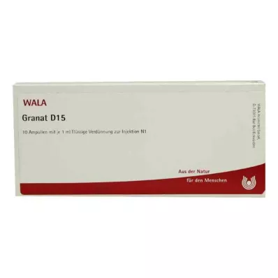 Ampollas de granate D15 (10x1 ml)