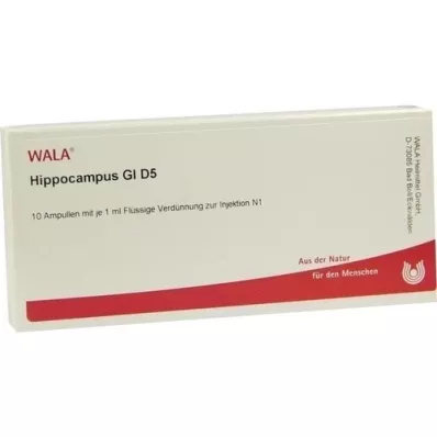 HIPPOCAMPUS GL D 5 ampollas, 10X1 ml