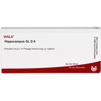 HIPPOCAMPUS GL D 6 Ampollas, 10X1 ml