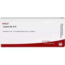 LARYNX GL D 5 ampollas, 10X1 ml