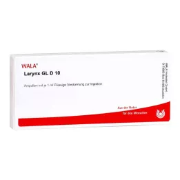 LARYNX GL D 10 ampollas, 10X1 ml