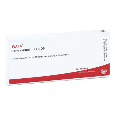 LENS CRISTALLINA GL D 5 ampollas, 10X1 ml