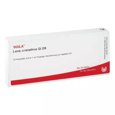 LENS CRISTALLINA GL D 8 Ampollas, 10X1 ml