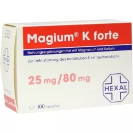 MAGIUM Comprimidos K forte, 100 unidades