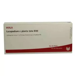 LYCOPODIUM E planta tota D 30 Ampollas, 10X1 ml