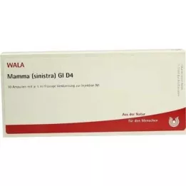 MAMMA SINISTRA GL D 4 Ampollas, 10X1 ml