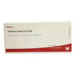 MAMMA SINISTRA GL D 6 Ampollas, 10X1 ml