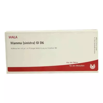 MAMMA SINISTRA GL D 6 Ampollas, 10X1 ml MAMMA SINISTRA GL D 6 Ampollas, 10X1 ml