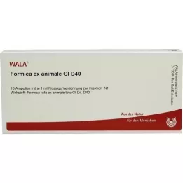 FORMICA EX animale GL D 40 ampollas, 10X1 ml