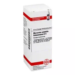MERCURIUS SOLUBILIS Hahnemanni D 6 Dilución, 20 ml