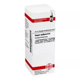 HEPAR SULFURIS D 6 Dilución, 20 ml