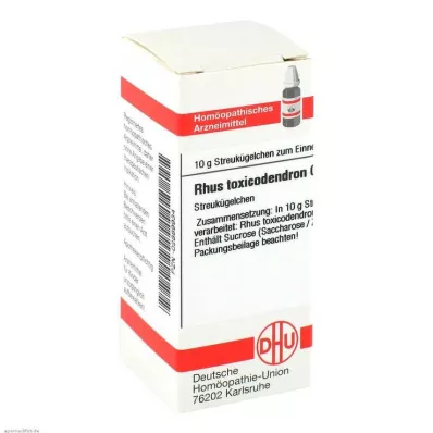 RHUS TOXICODENDRON C 200 glóbulos, 10 g RHUS TOXICODENDRON C 200 glóbulos, 10 g