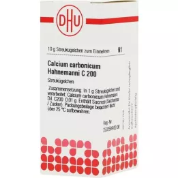 CALCIUM CARBONICUM Hahnemanni C 200 glóbulos, 10 g