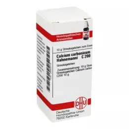 CALCIUM CARBONICUM Hahnemanni C 200 glóbulos, 10 g