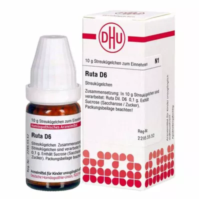 RUTA D 6 glóbulos, 10 g