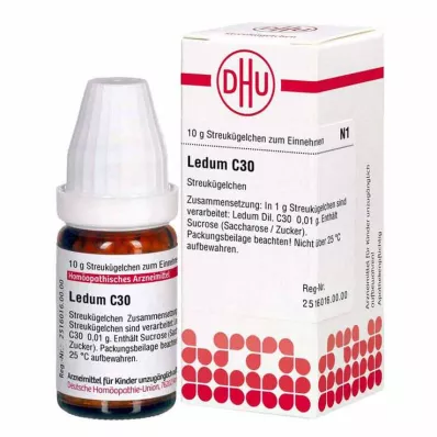 DHU Ledum C 30 glóbulos, 10 g