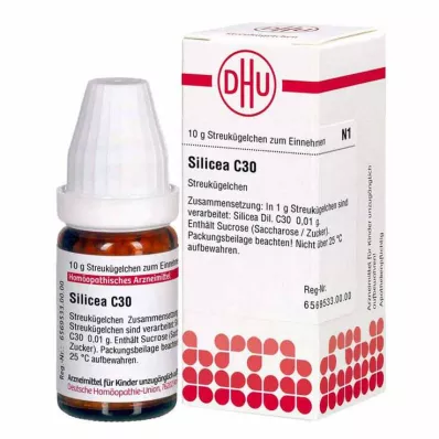 SILICEA C 30 glóbulos, 10 g