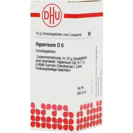 HYPERICUM D 6 glóbulos, 10 g