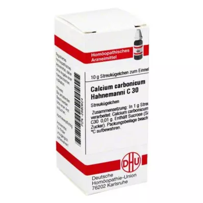 CALCIUM CARBONICUM Hahnemanni C 30 glóbulos, 10 g CALCIUM CARBONICUM Hahnemanni C 30 glóbulos, 10 g