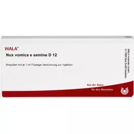 NUX VOMICA E semine D 12 Ampollas, 10X1 ml