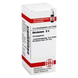 ABROTANUM D 4 glóbulos, 10 g