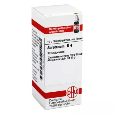 ABROTANUM D 4 glóbulos, 10 g