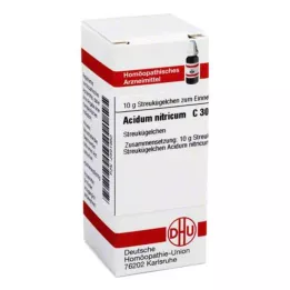ACIDUM NITRICUM C 30 glóbulos, 10 g