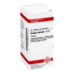 ACIDUM NITRICUM D 12 pastillas, 80 uds