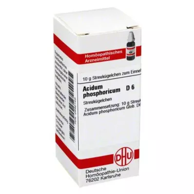 DHU Glóbulos de acidum fosforicum D6, 10 g