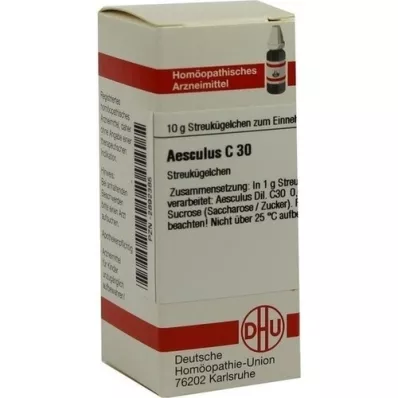AESCULUS C 30 glóbulos, 10 g