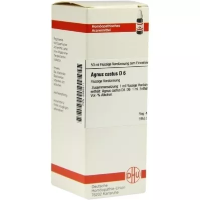 AGNUS CASTUS D 6 Dilución, 50 ml