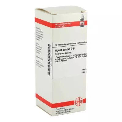 AGNUS CASTUS D 6 Dilución, 50 ml