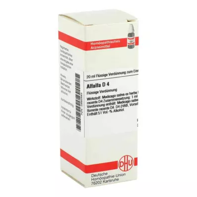 ALFALFA Dilución D 4, 20 ml