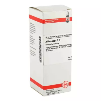 Allium Cepa D6 Dilución (50 ml)
