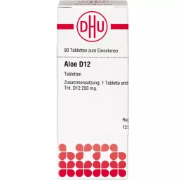 ALOE D 12 pastillas, 80 uds