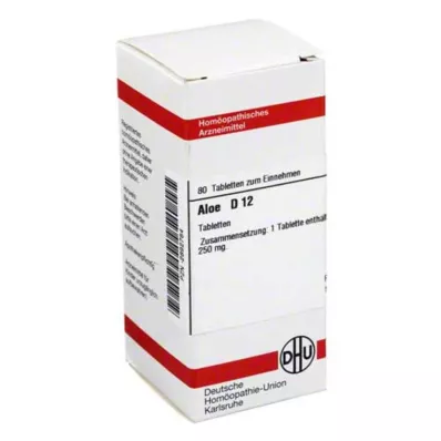 ALOE D 12 pastillas, 80 uds