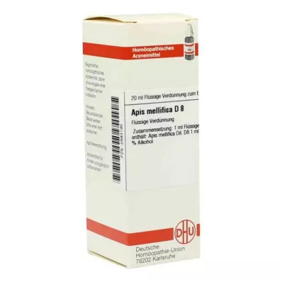 APIS MELLIFICA Dilución D 8, 20 ml